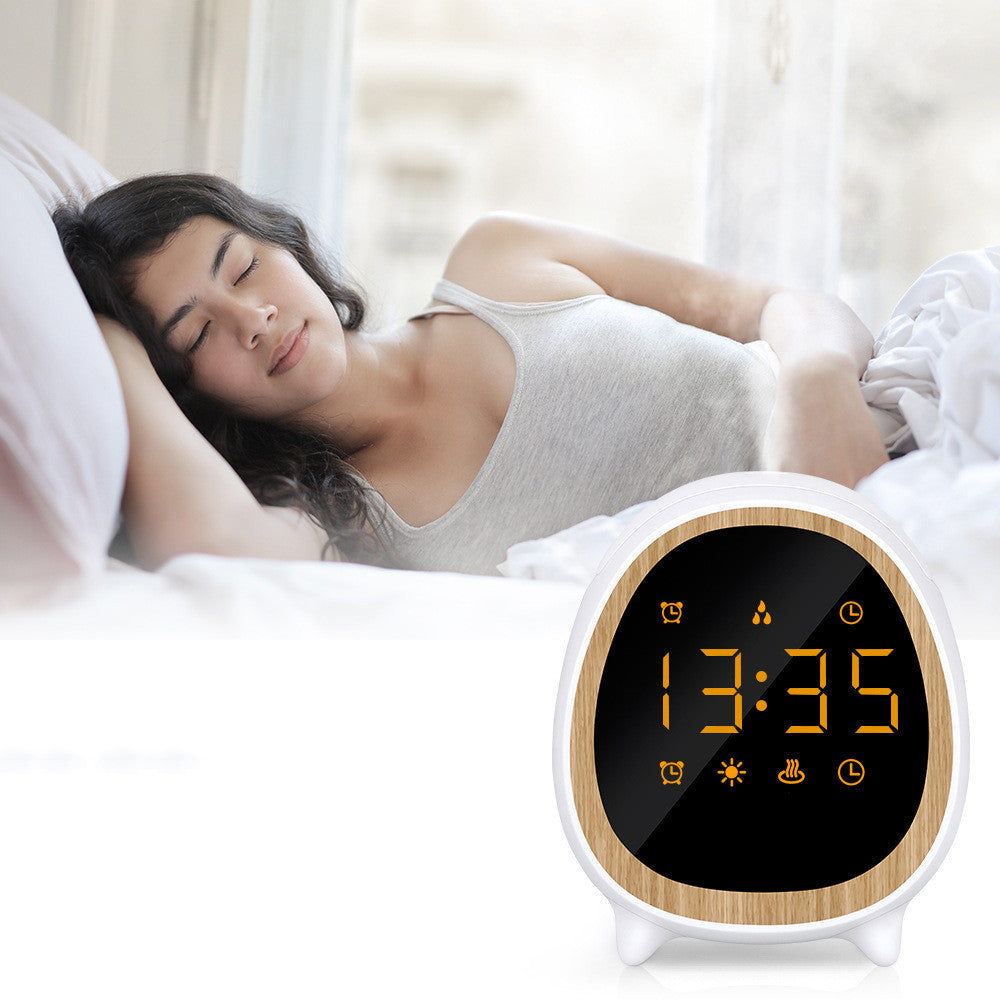 Réveil Diffuseur Airlis™ — Aromathérapie & humidification silencieuse