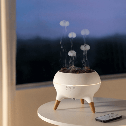 Diffuseur d’huiles essentielles Jellyfish Airlis™ – Brume hypnotique & lumière apaisante