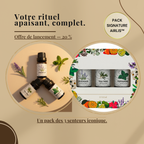 Pack sensoriel Airlis™ — Diffuseur Flamme + Trio d’huiles (3×10 ml)